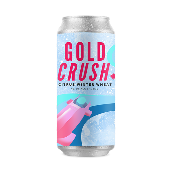 Gold Crush, Citrus Winter Wheat Ale